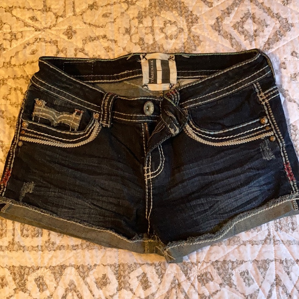 Pair of Trademark H Jean shorts, barely worn.